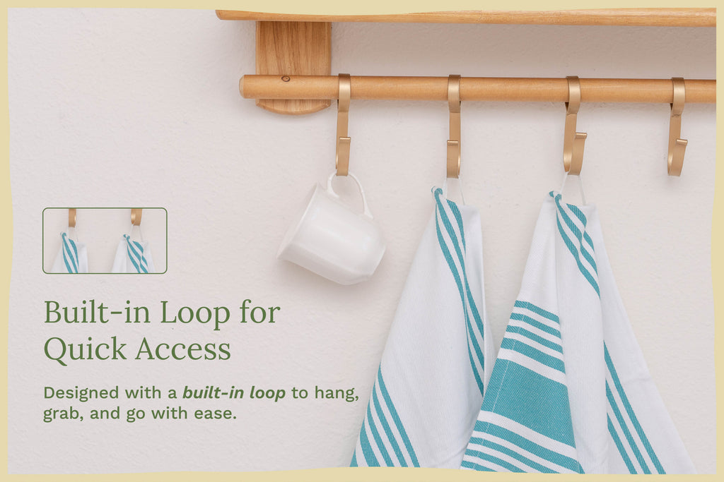 Striped Kitchen Towels